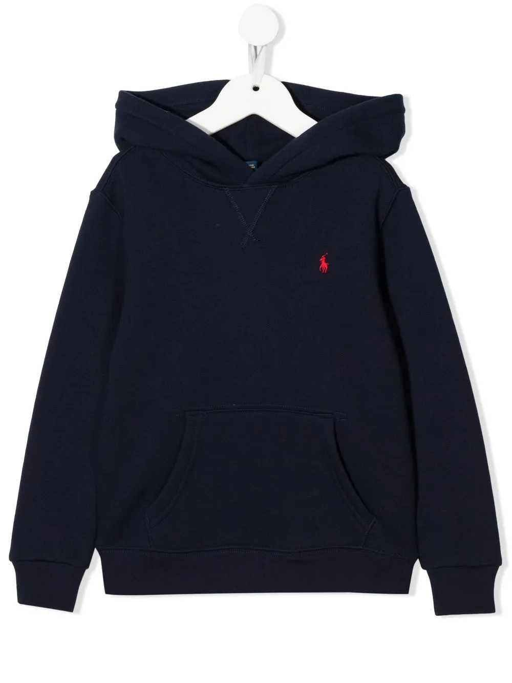 

Ralph Lauren Kids hoodie con logo bordado - Azul