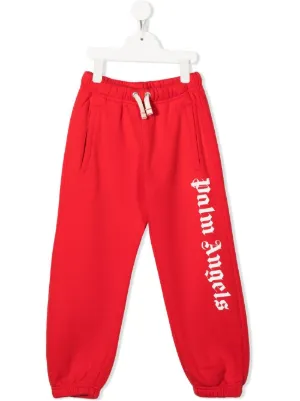 Palm angels red track pants hot sale