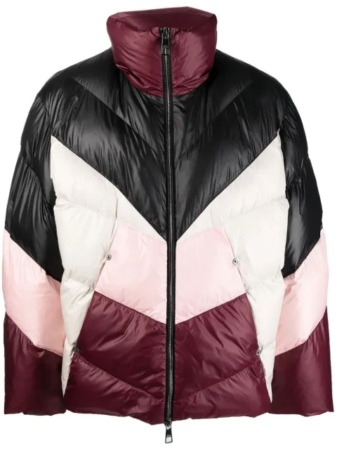 Neil Barrett colour-block puffer jacket