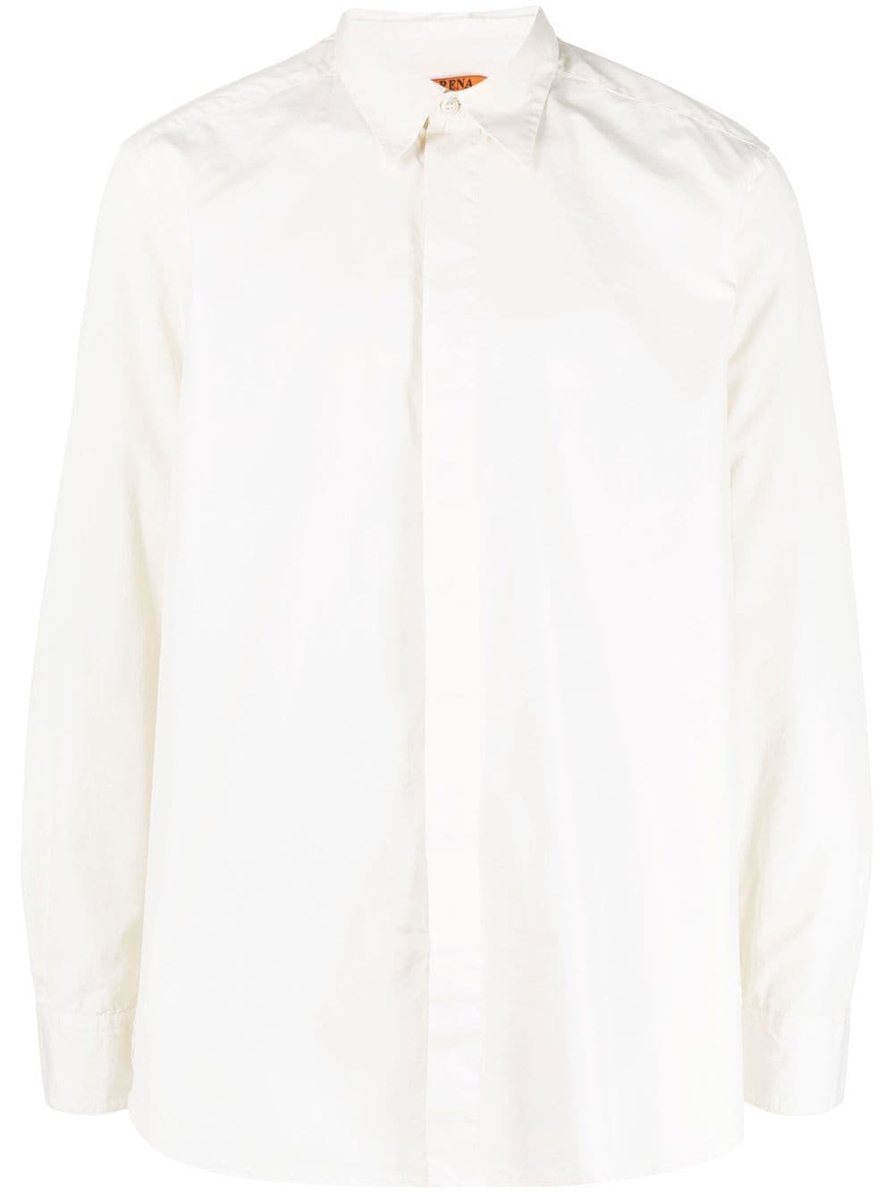 Barena Venezia Pullover Half-button Shirt In Nude