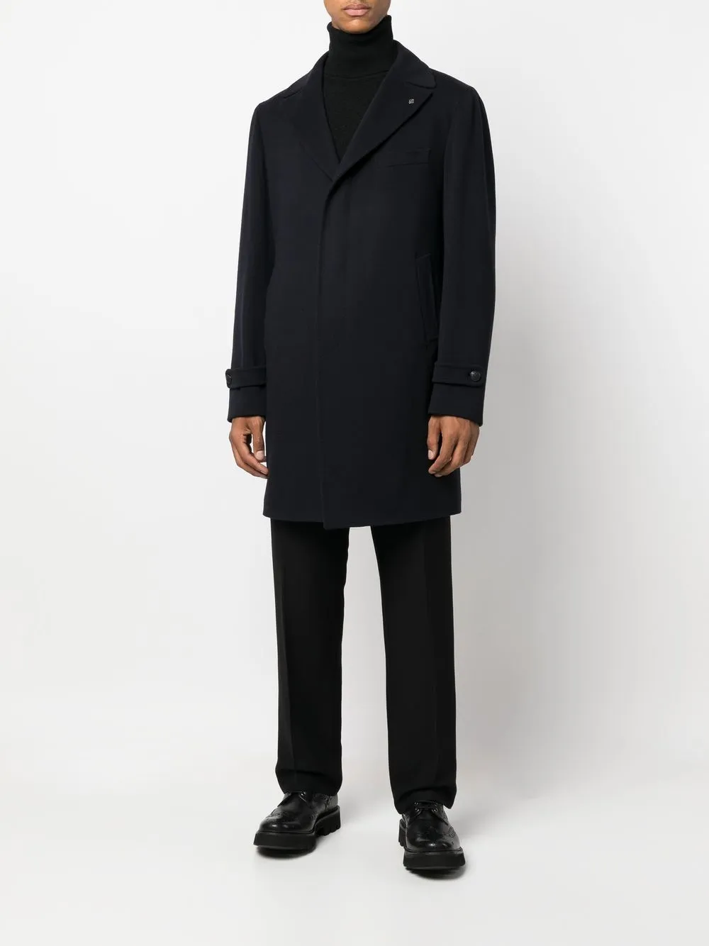 Tagliatore single-breasted tailored coat | Single Breasted Coats | Image 2
