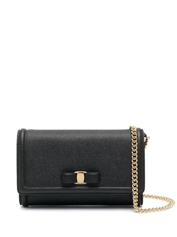 Salvatore Ferragamo Grained Leather 