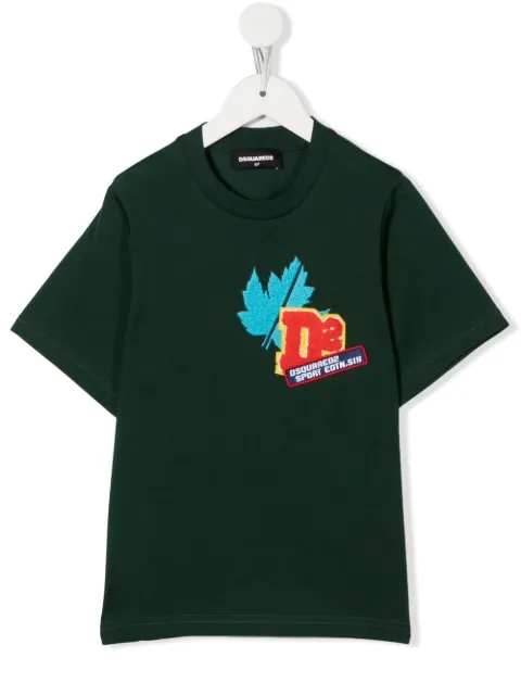 DSQUARED2 KIDS patch-detail cotton T-Shirt 