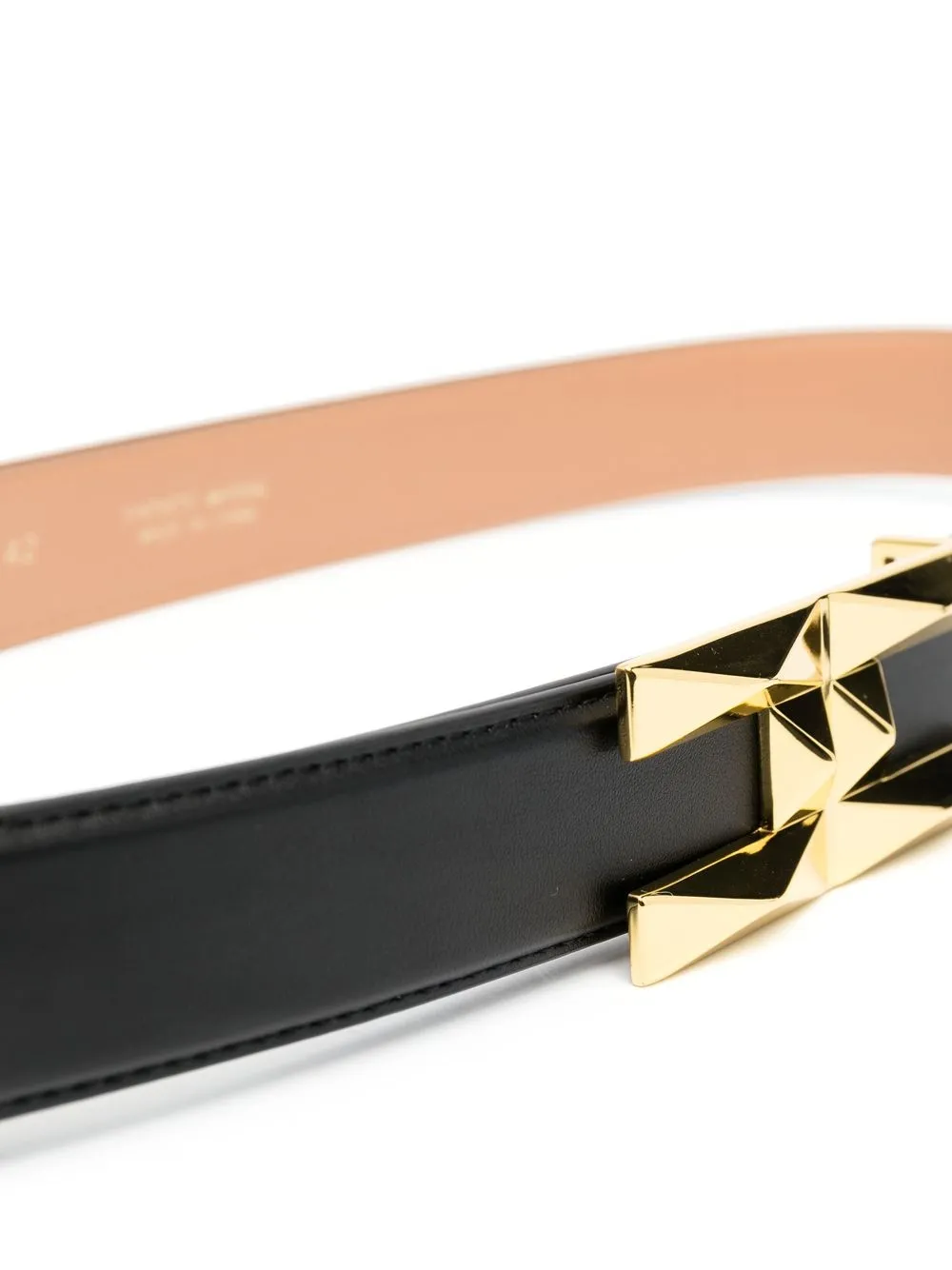  Elisabetta Franchi Logo-buckle Fastening Belt - Black 