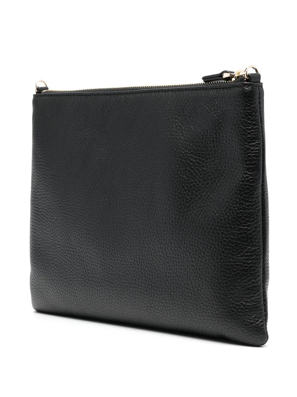  Coccinelle Tasche Mit Gekörnter Textur   Schwarz 