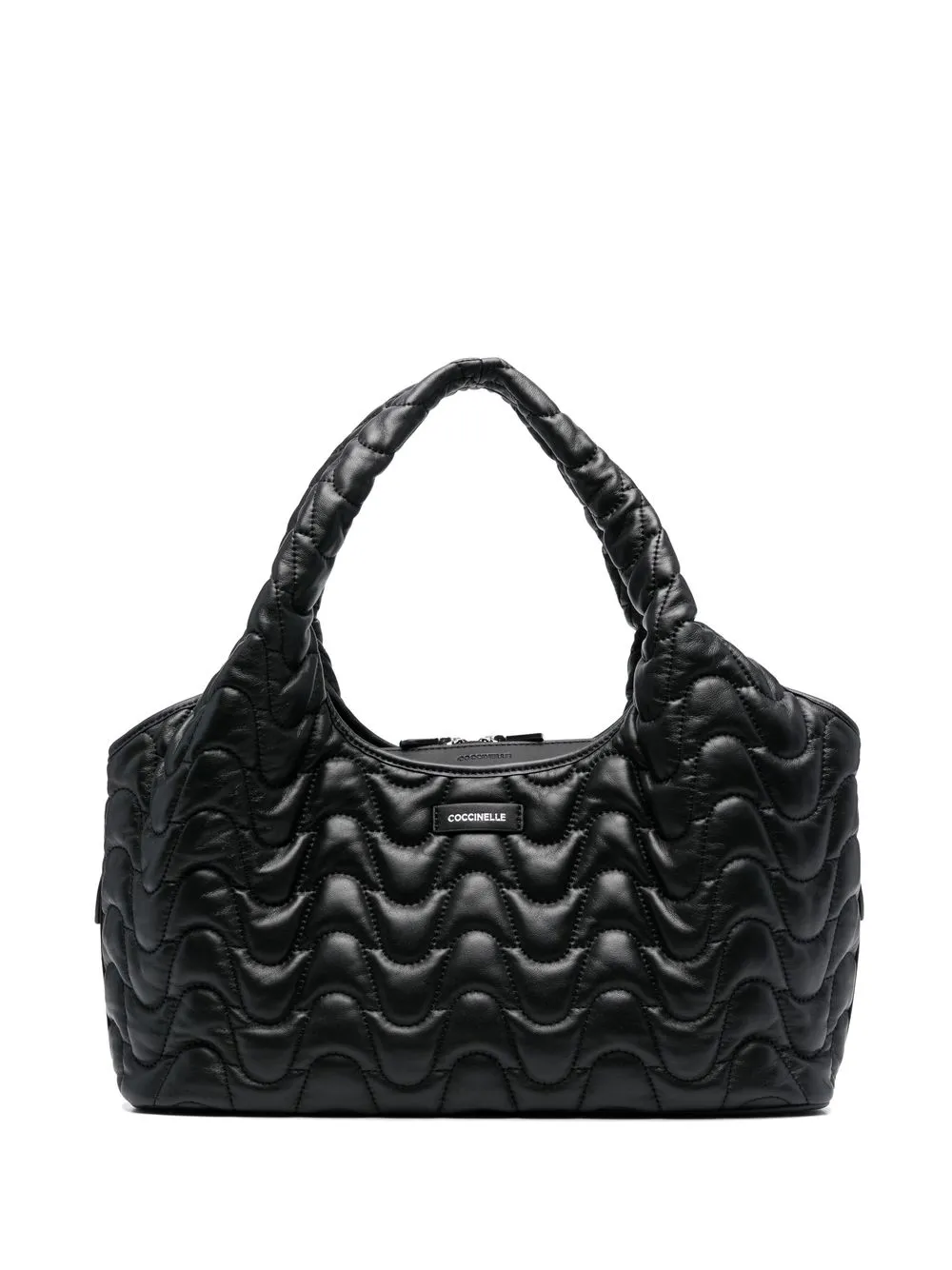 

Coccinelle tote capitonada - Negro