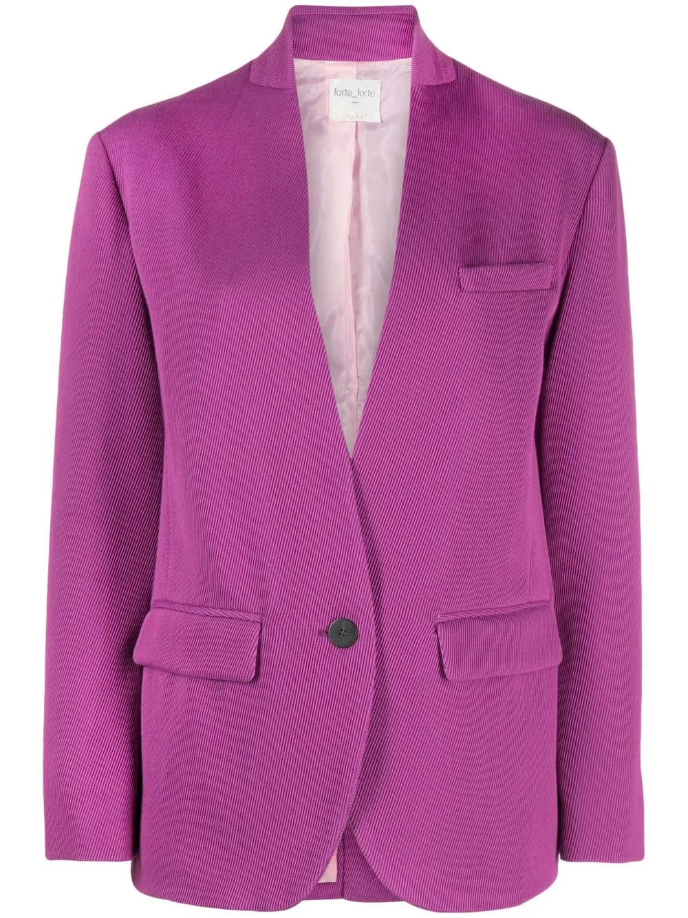 

Forte Forte blazer con botones - Morado