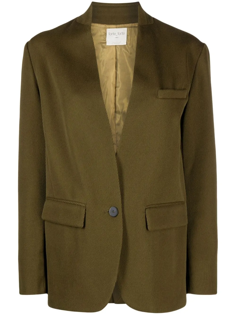 

Forte Forte blazer con botones - Verde