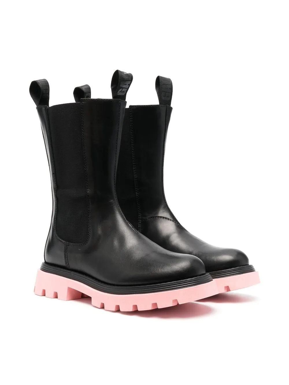 

Gallucci Kids botas chelsea con correa característica - Negro