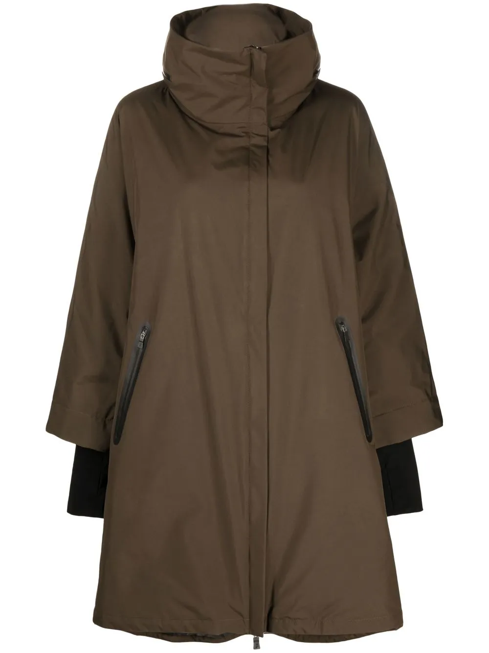 

Herno oversized Laminar parka coat - Green