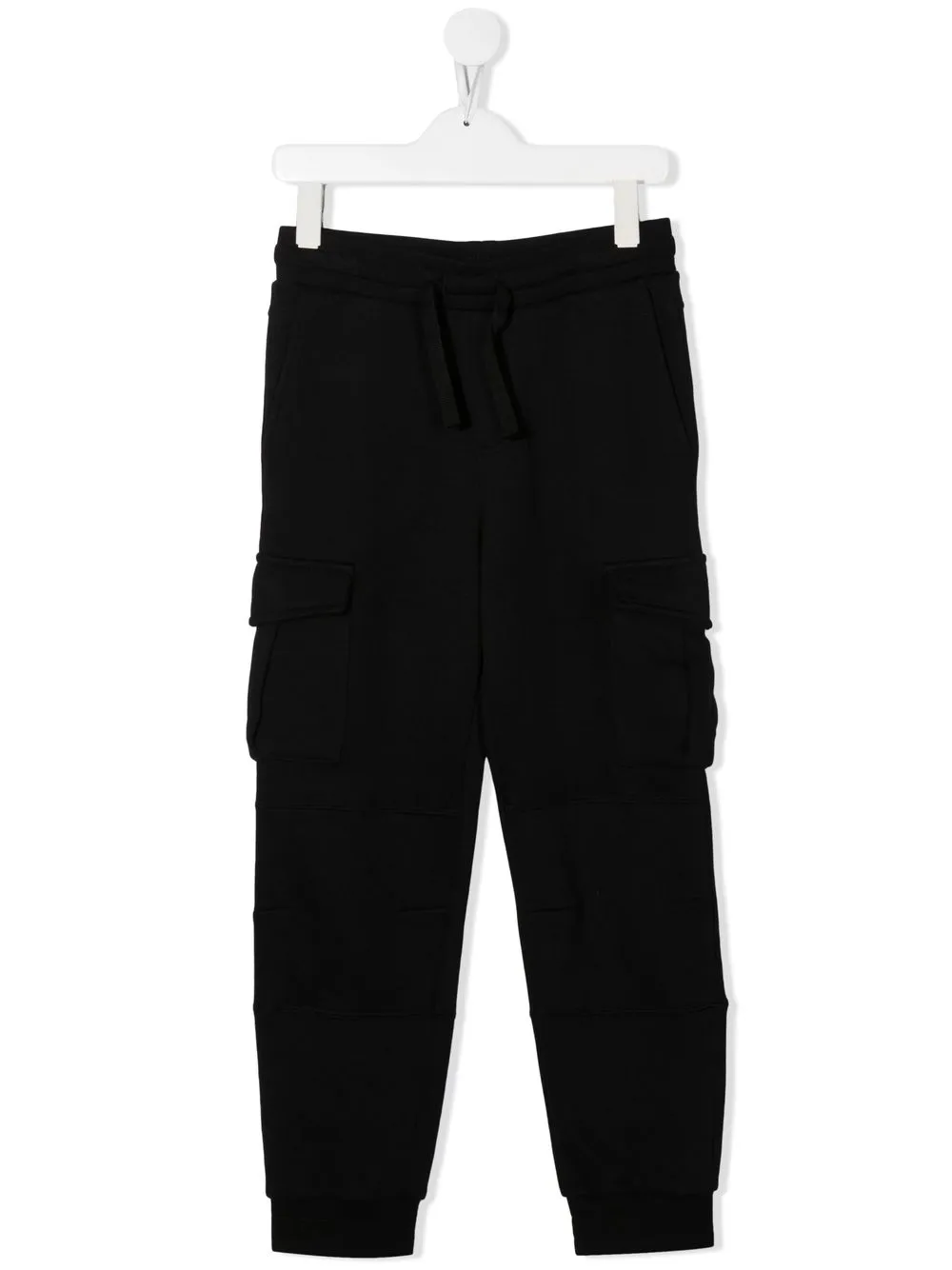 

Stella McCartney Kids drawstring cargo track pants - Black