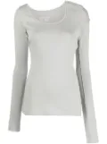 Low Classic cut-out detail T-shirt - Grey
