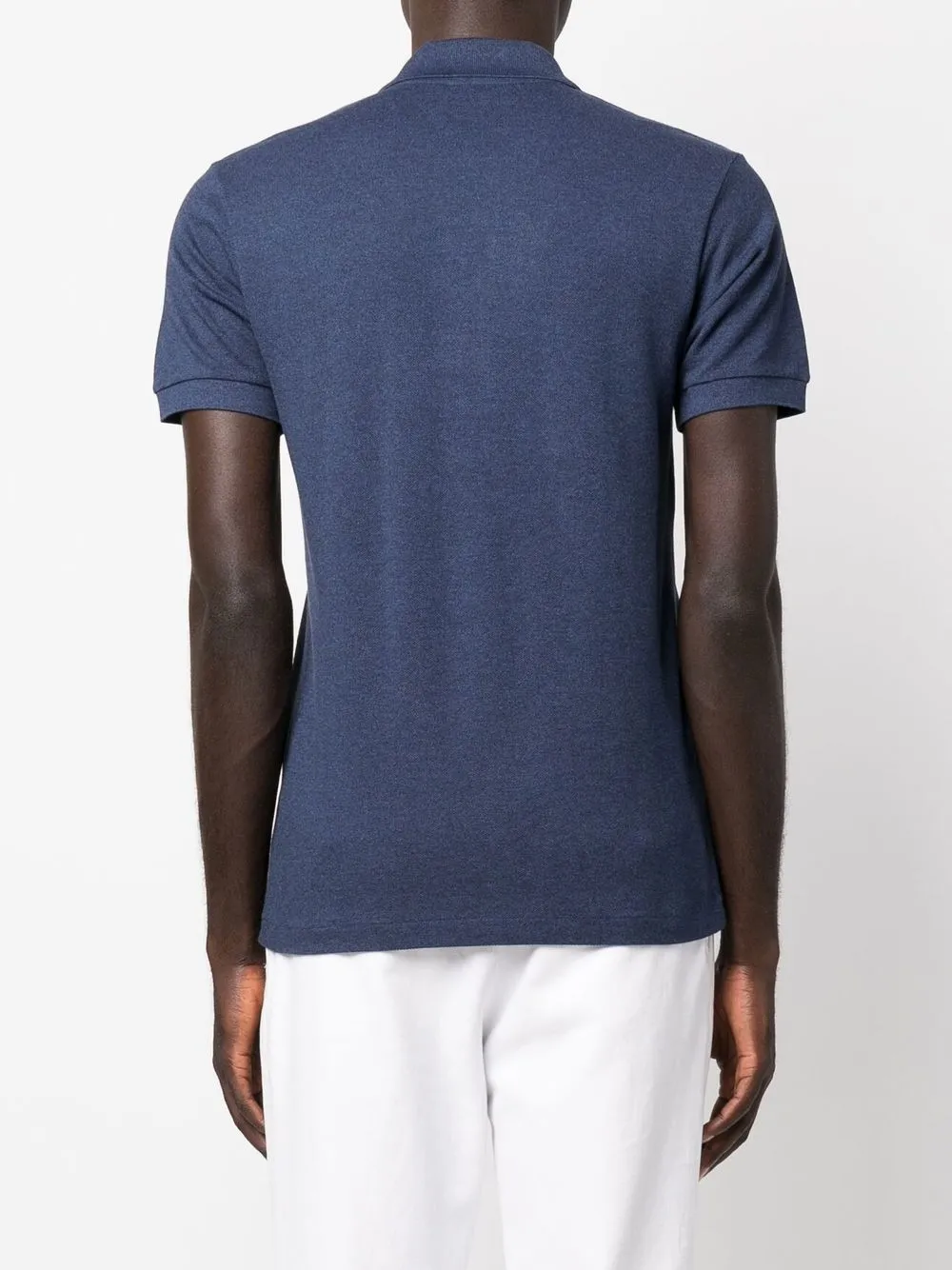 Lacoste Poloshirt met logopatch Blauw