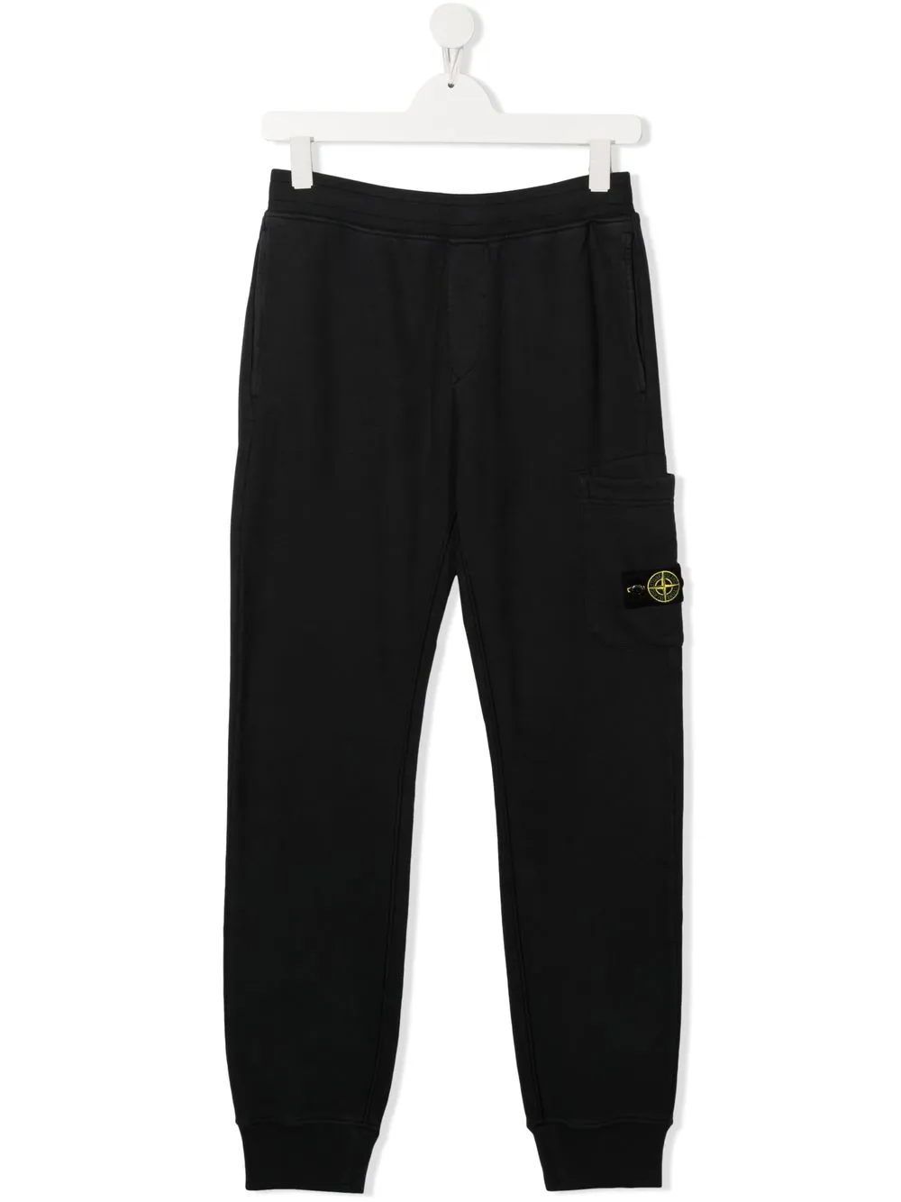 

Stone Island Junior pants con parche del logo - Azul