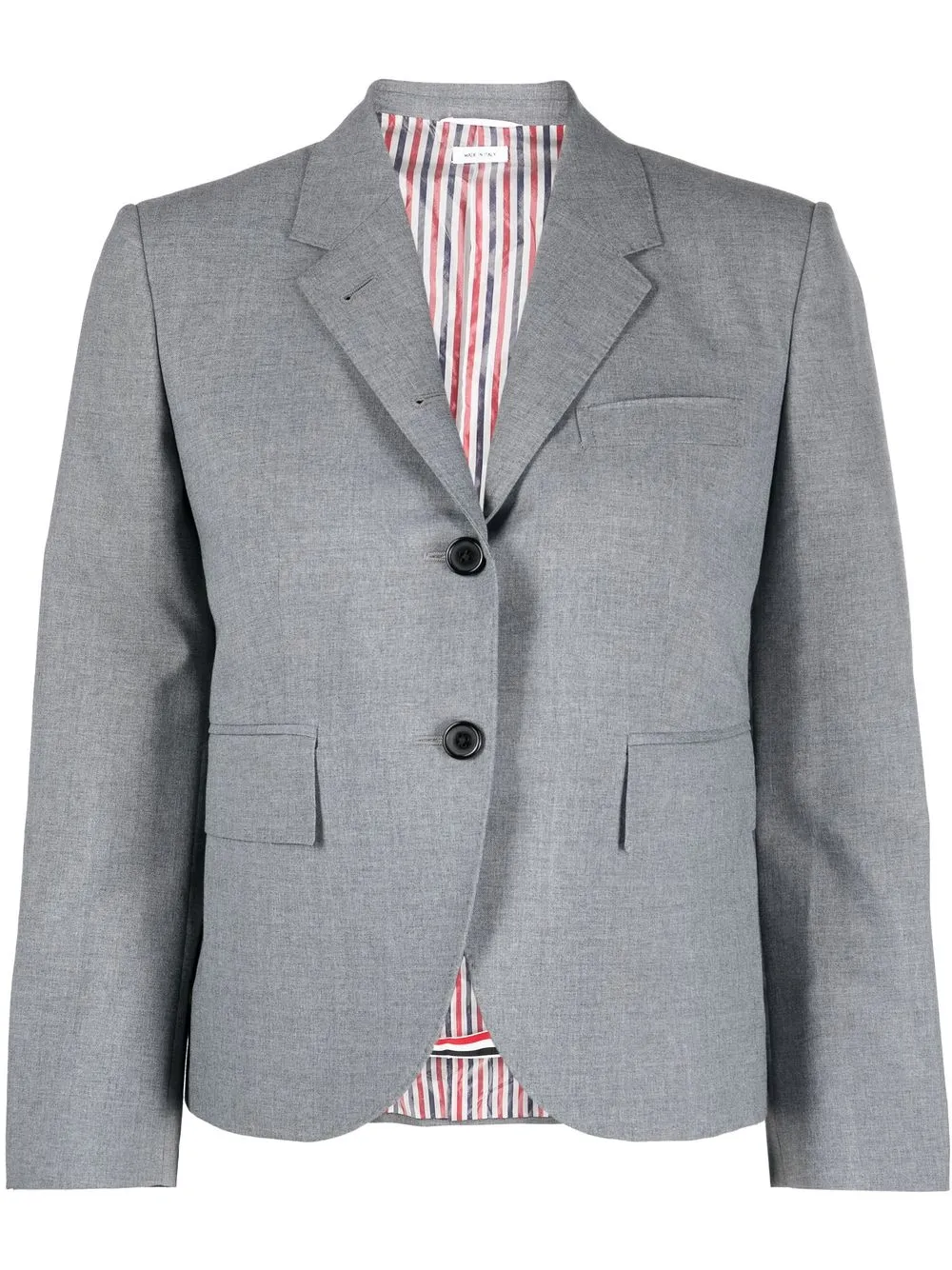Thom Browne Cropped blazer Grijs
