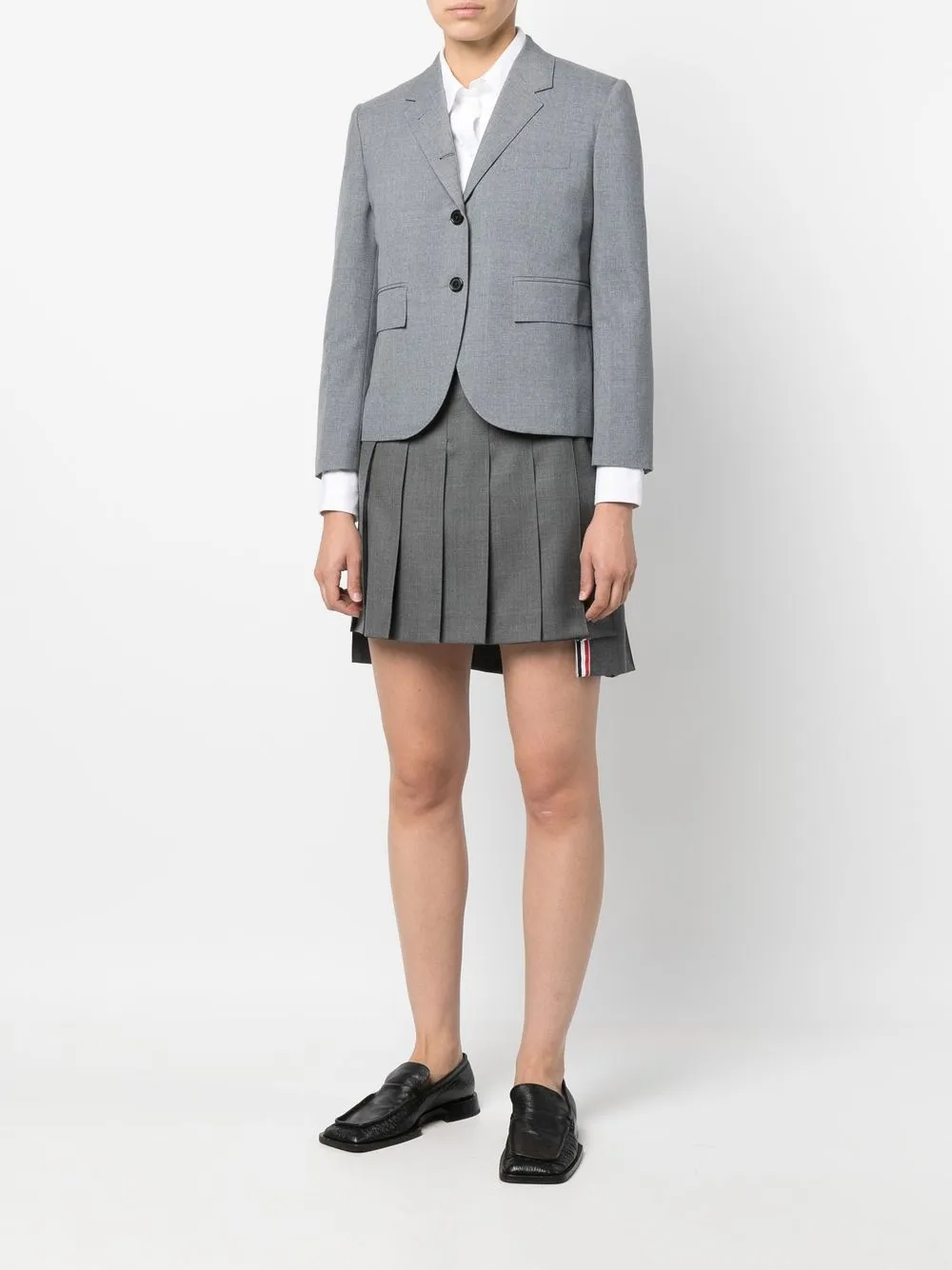 Thom Browne shrunken-fit cropped blazer | Blazers | Image 2