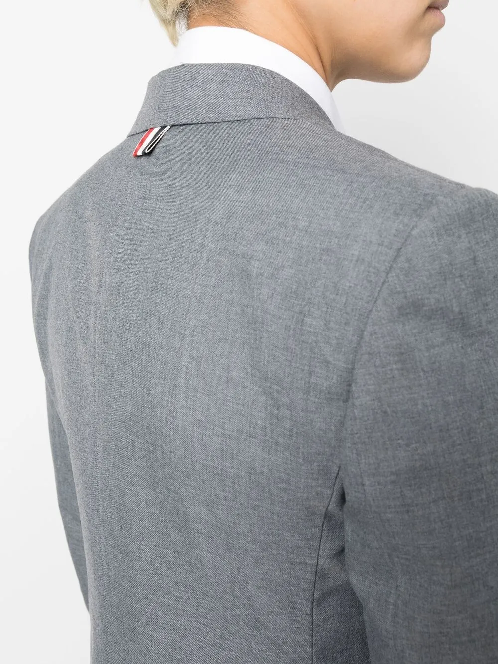 Thom Browne Cropped blazer Grijs