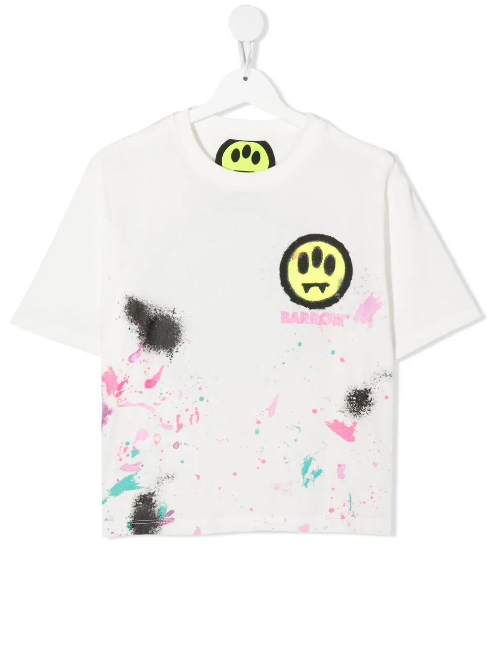 

Barrow kids TEEN logo crew-neck T-shirt - White