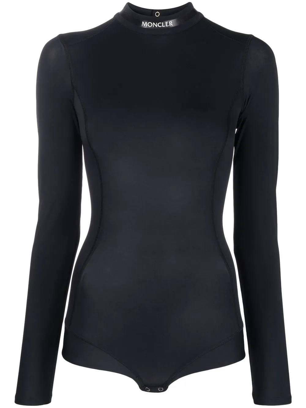 

Moncler body con cuello y logo - Negro