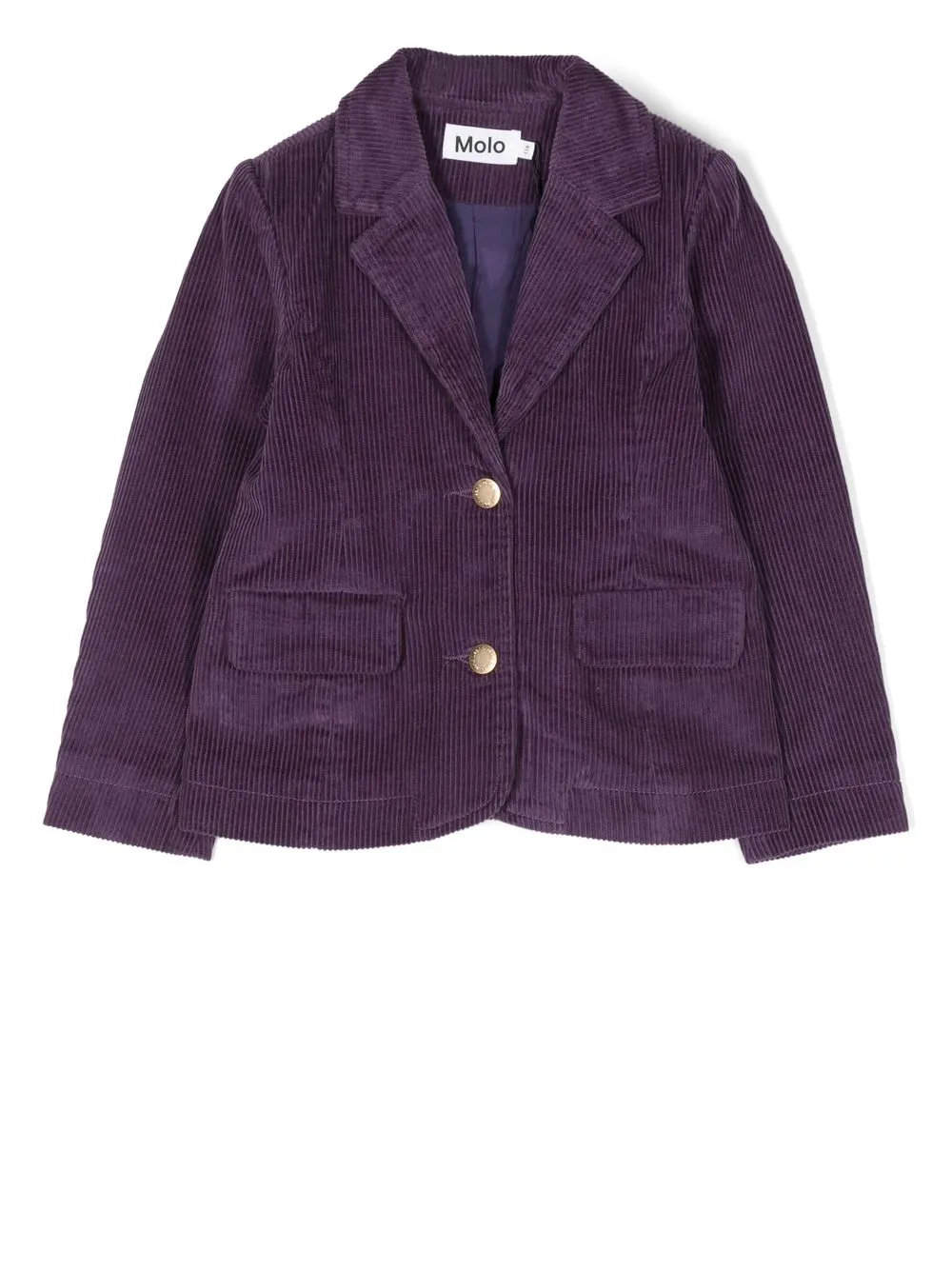 

Molo blazer de pana con botones - Morado