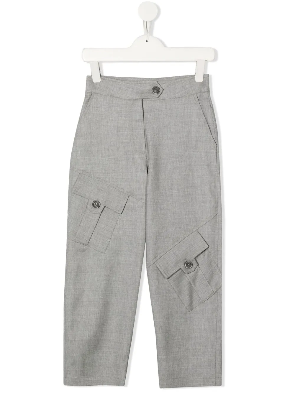 

Eleventy Kids pantalones cargo - Gris