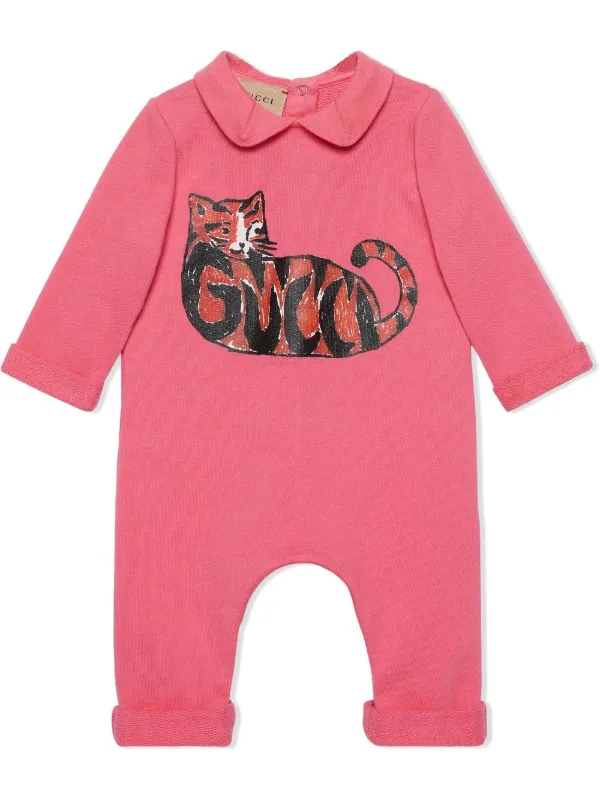 Gucci Kids グッチ・キッズ ロゴ ロンパース FARFETCH