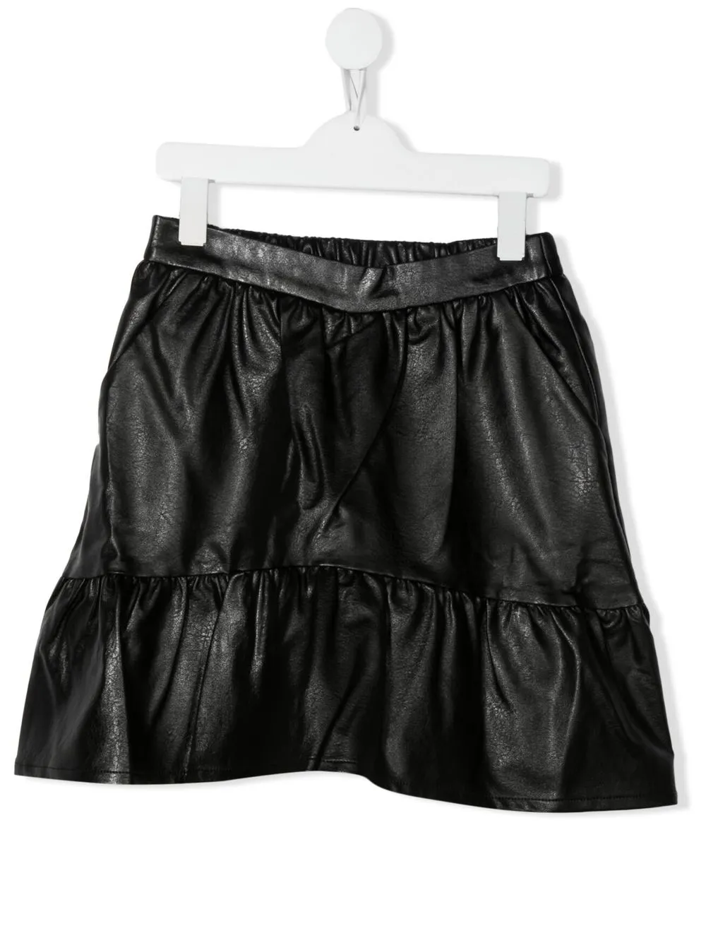 

Zadig & Voltaire Kids falda con volantes - Negro