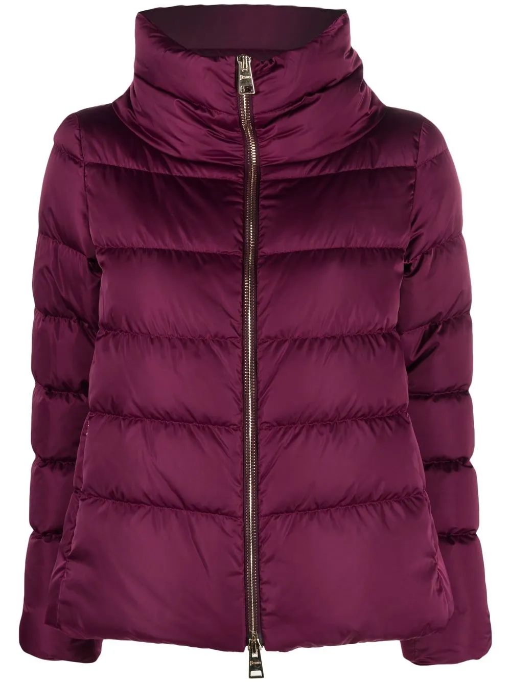 

Herno metallic-finish padded jacket - Purple