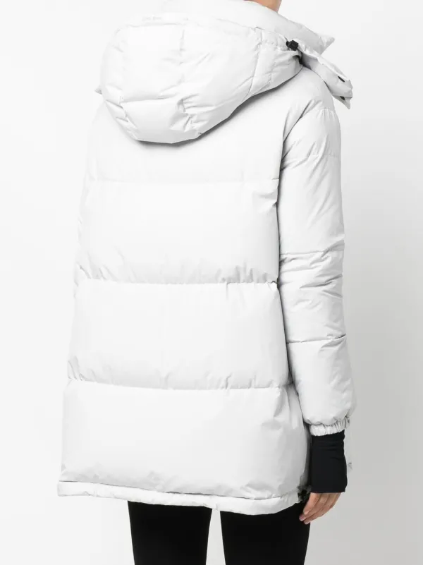Herno フーデッド ダウンコート | グレー | FARFETCH JP