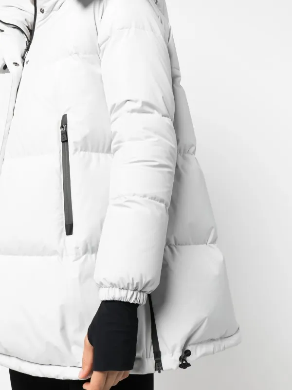 Herno フーデッド ダウンコート | グレー | FARFETCH JP