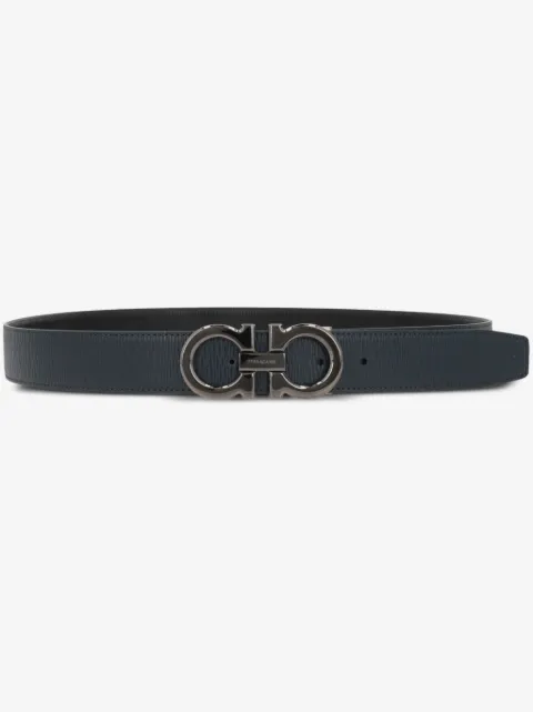 Ferragamo reversible and adjustable Gancini belt