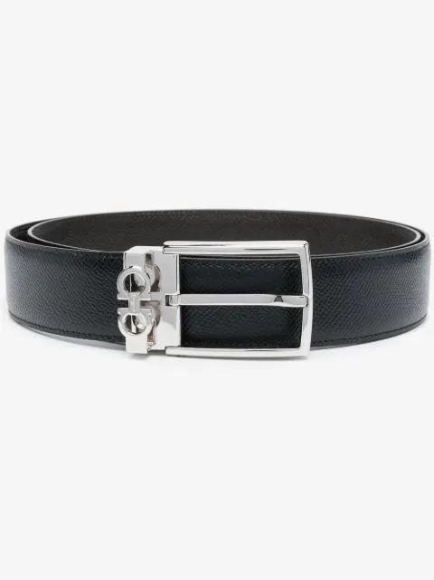 Ferragamo cinturón reversible Gancini