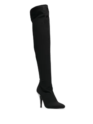 Bottes Femme Giuseppe Zanotti - Deux Tons - Cuir - Fermeture Zip - Fabriqué En Italie - Neuves Avec Boîte