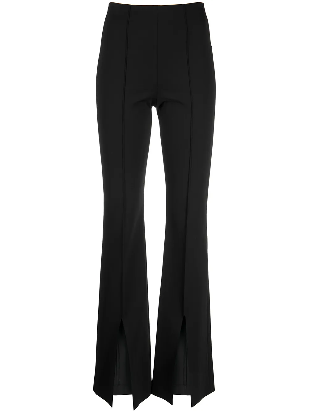 

Alice+Olivia pantalones Emiko con aberturas en los puños - Negro