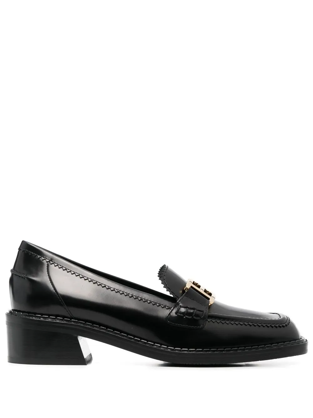 

Bally Ellyane 35mm logo-buckled loafers - Black