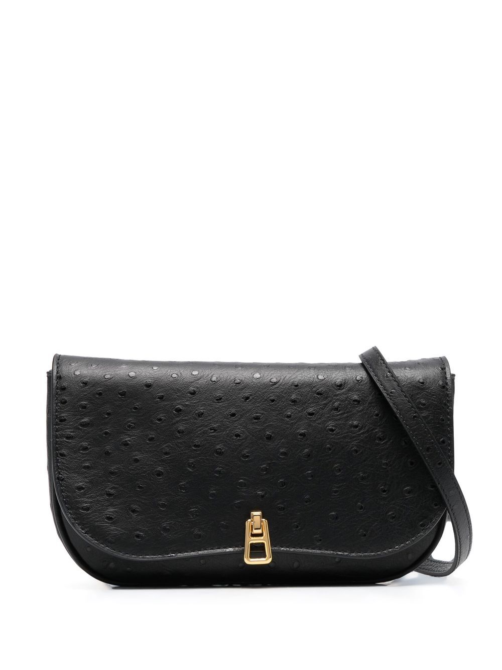 

Coccinelle bolsa satchel plegable - Negro