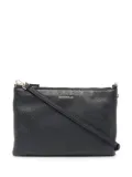 Coccinelle pebbled-textured cross-body bag - Black