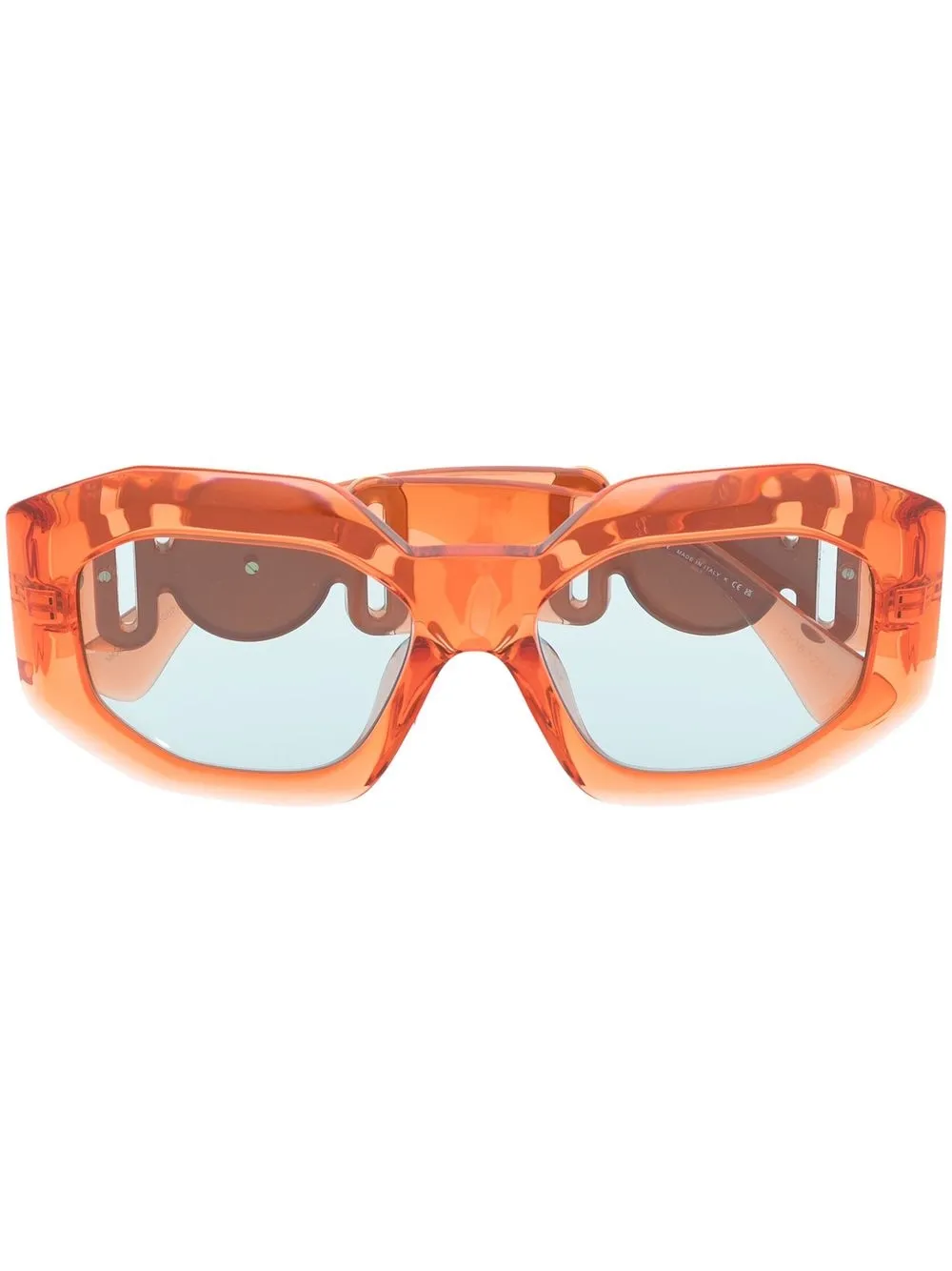 

Versace Eyewear oversize-frame sunglasses - Orange