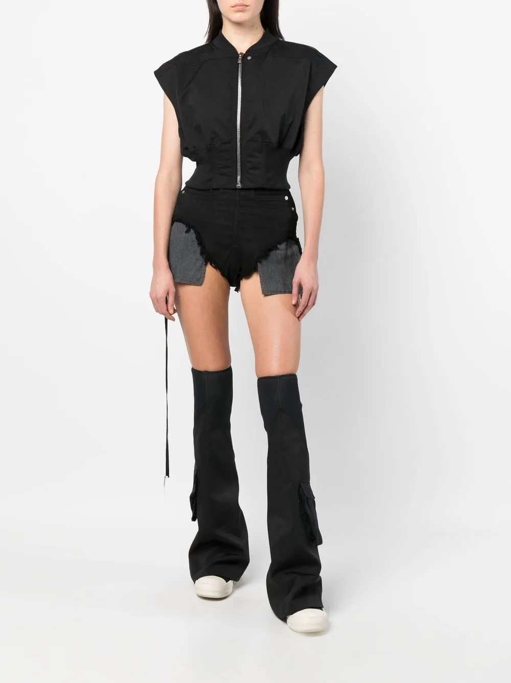 Rick Owens DRKSHDW Bodywarmer - Zwart