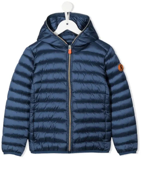 Save The Duck Kids - Iris hooded puffer jacket