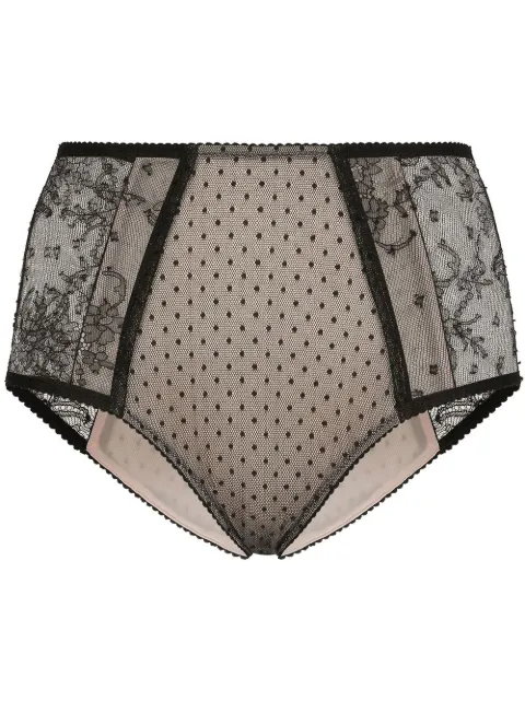 Dolce & Gabbana high-waisted lace briefs