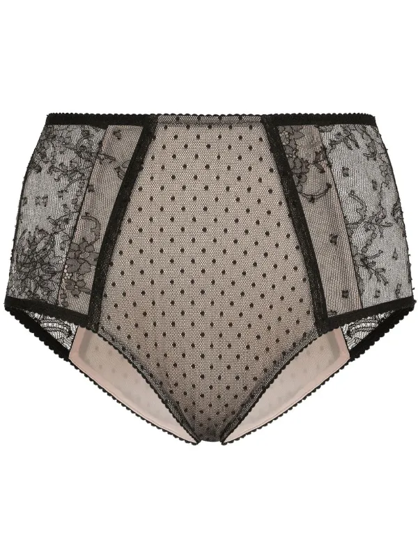 【DOLCE＆GABBANA】ハイウエストシャンティレースショーツ DOLCE＆GABBANA】ハイウエストシャンティレースショーツ (Dolce