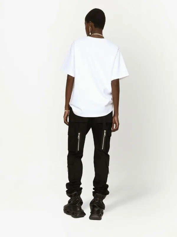 Dolce & Gabbana graphic-print short-sleeved T-shirt | White | FARFETCH