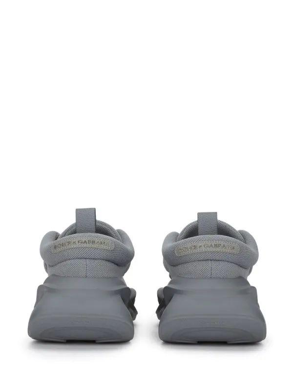 Dolce & Gabbana 25SS スニーカー グレー系 Dolce & Gabbana Padded lace-up Sneakers | Grey | FARFETCH