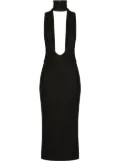 Dolce & Gabbana cut-out midi dress - Black