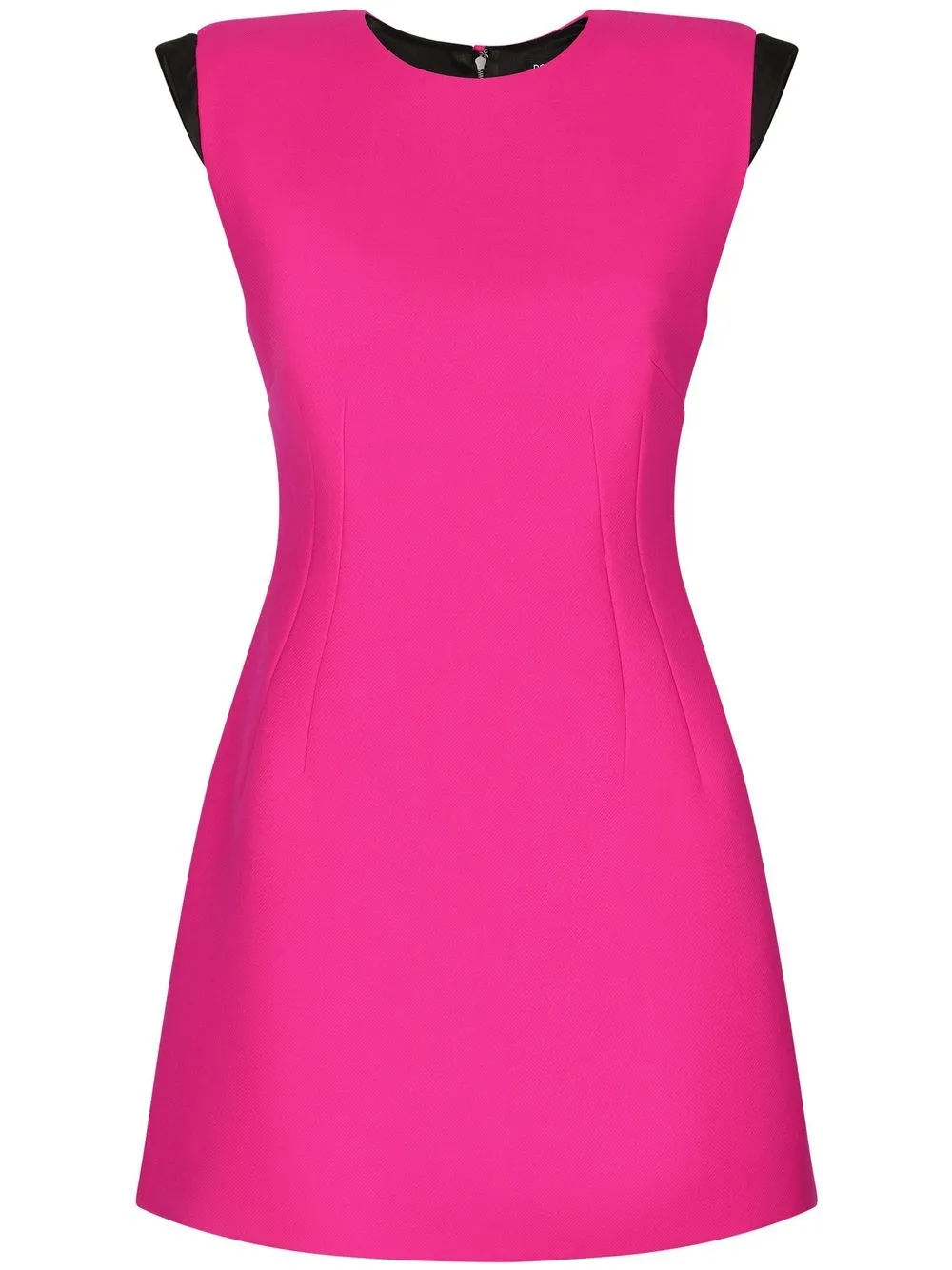 

Dolce & Gabbana sleeveless wool minidress - Rosado