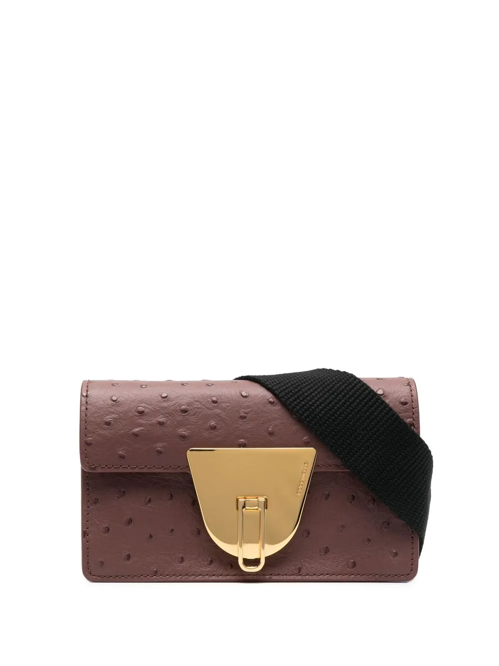 

Coccinelle tote texturizado - Marrón