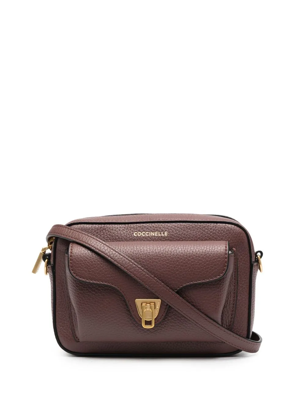 

Coccinelle soft leather cross-body bag - Brown