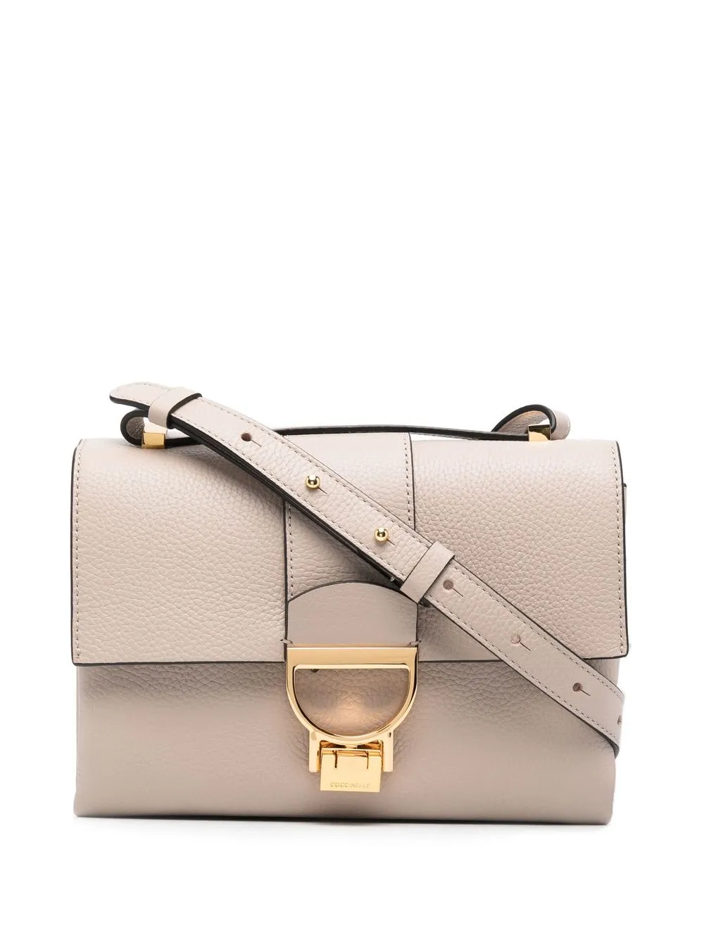 

Coccinelle leather crossbody bag - Neutrals