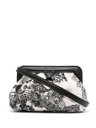 Coccinelle embroidered-logo Shoulder Strap - Farfetch